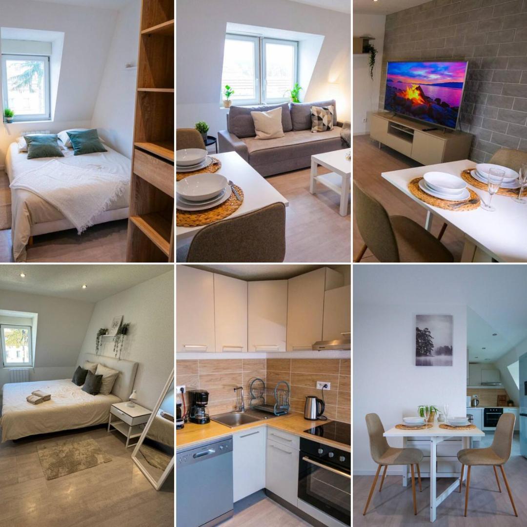 # Le 4 # Tres Beau Appartement T3 Neuf, Tout Confort, Mulhouse Centre Ville المظهر الخارجي الصورة